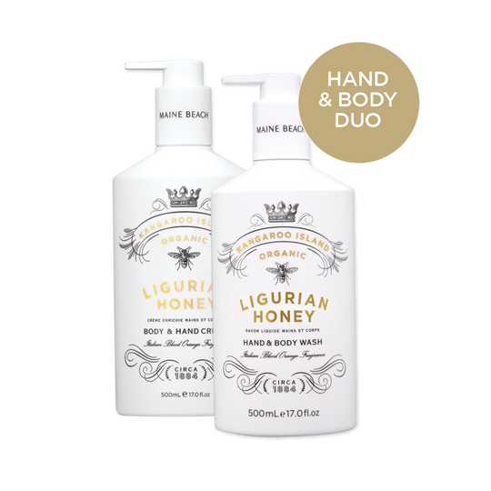 K.I. Ligurian Honey - Hand & Body Duo 2 x 500ml
