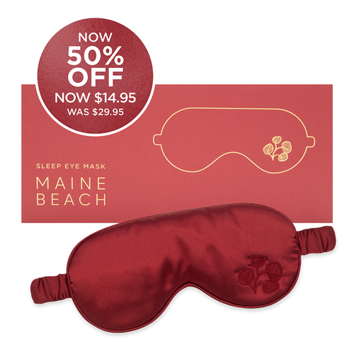 Sleep Eye Mask - Ruby