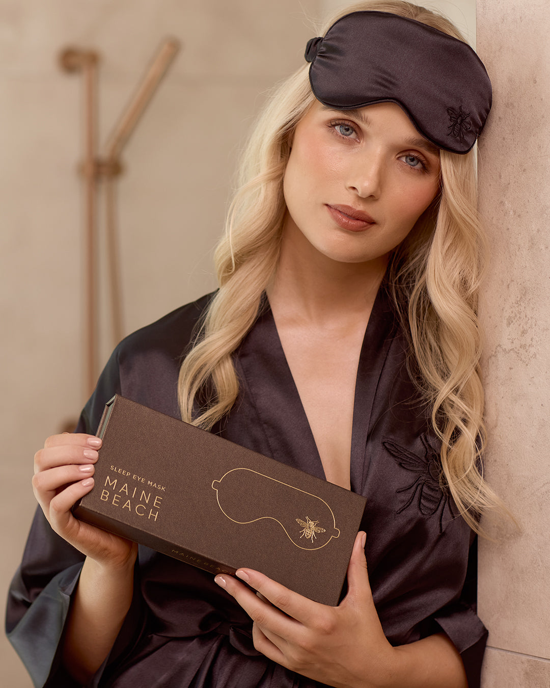 Sleep Eye Mask  - Midnight Black