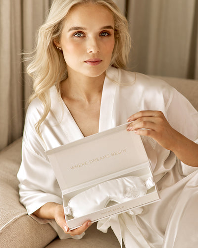 Sleep Eye Mask - Pearl